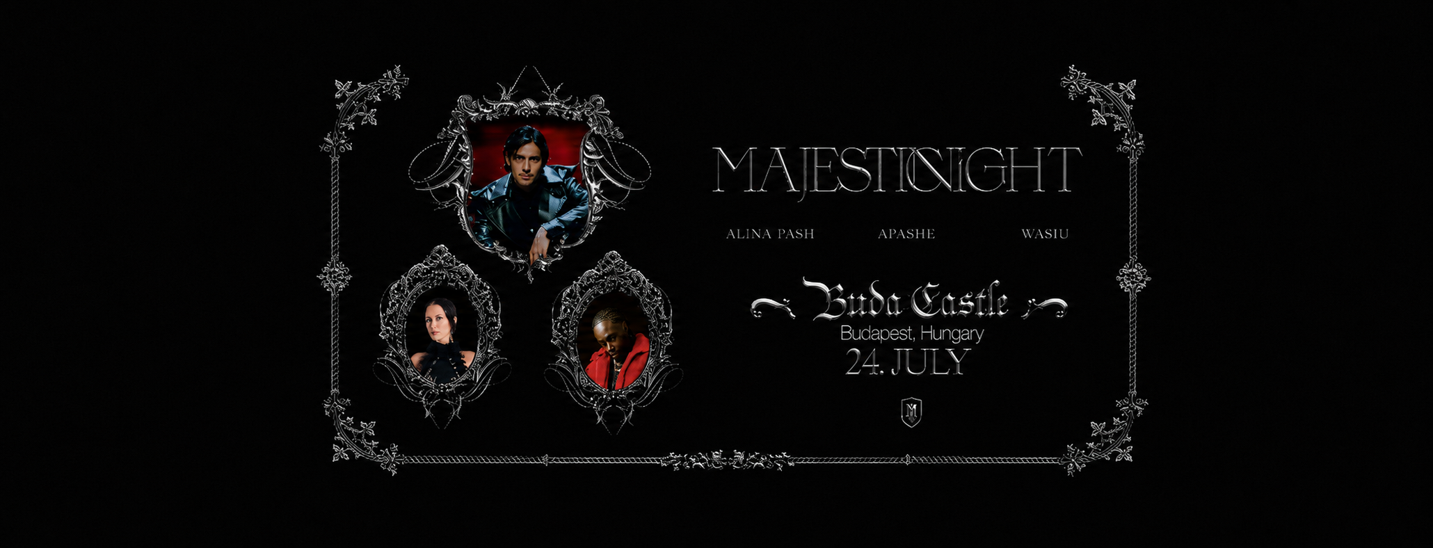 NEXT LEVEL PRES.: MAJESTIC NIGHT - APASHE live, ALINA PASH, WASIU - BUDA CASTLE