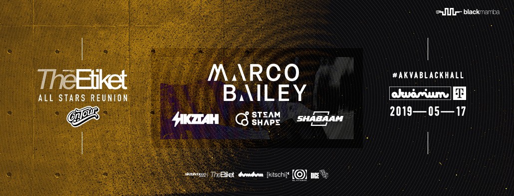 THE ETIKET ON TOUR PRES.: MARCO BAILEY