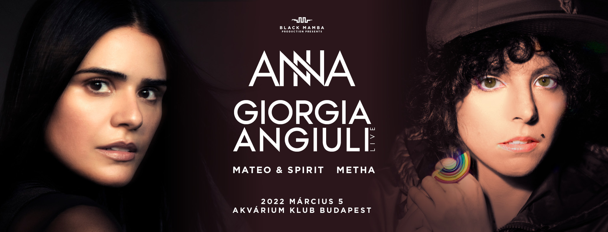 ANNA / GIORGIA ANGIULI live AT AKVARIUM KLUB