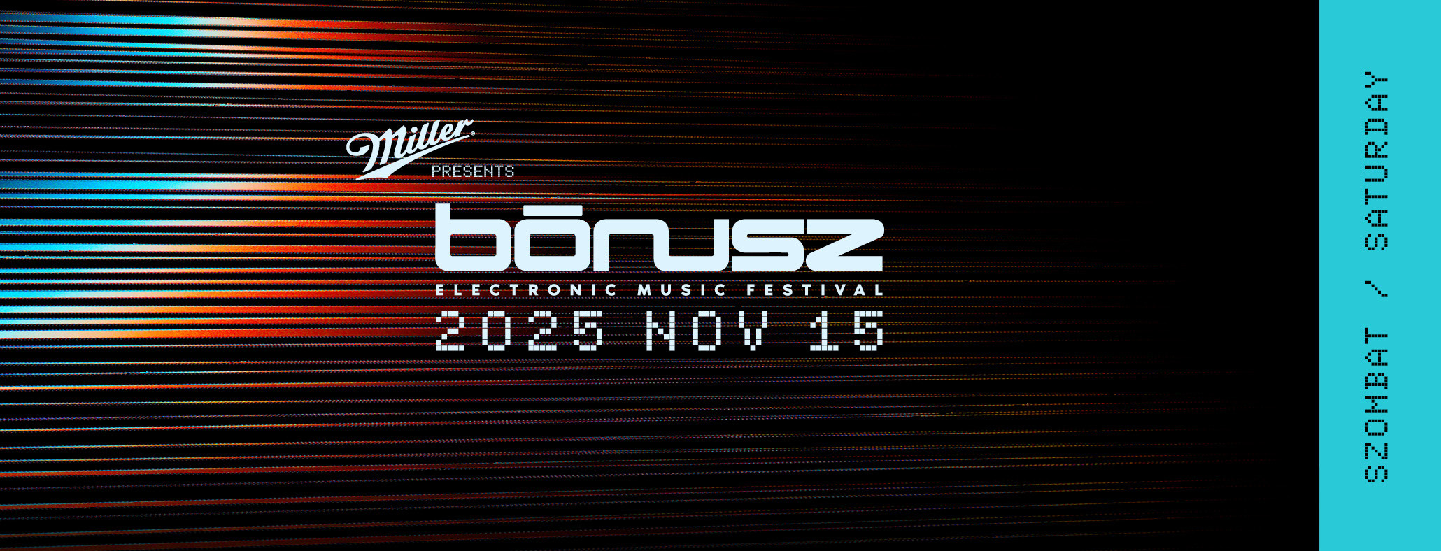 BÓNUSZ ELECTRONIC MUSIC FESTIVAL 2025 - SATURDAY
