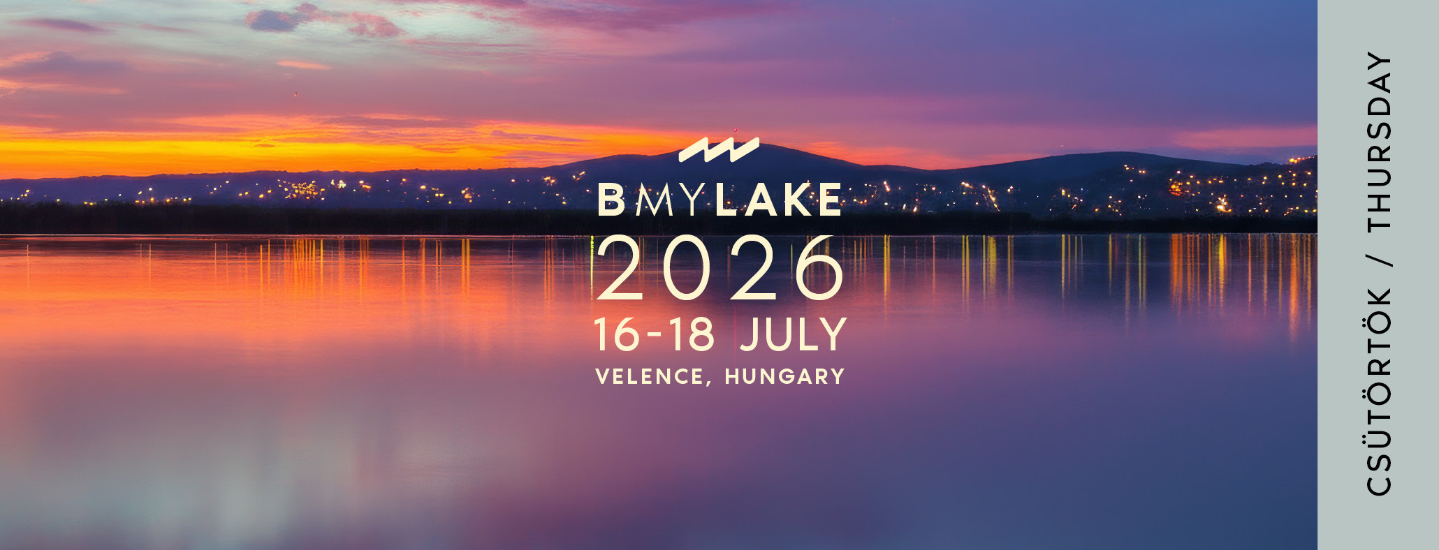 B MY LAKE 2026 - THURSDAY