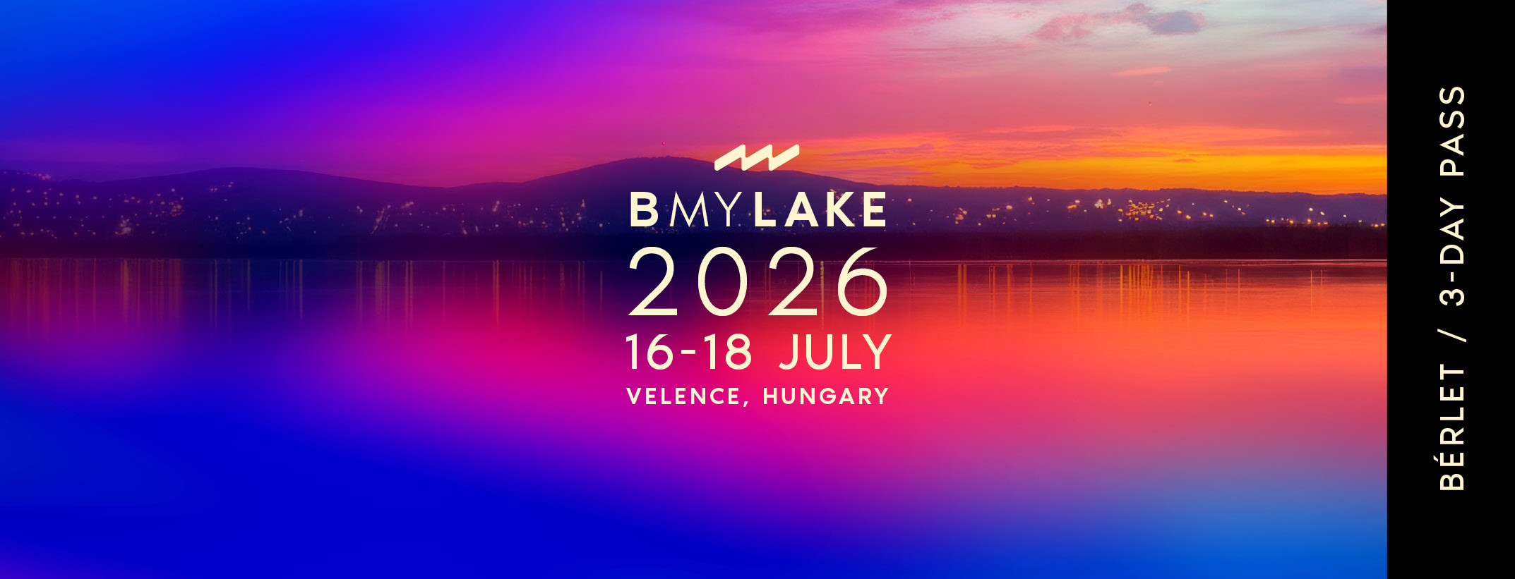 B MY LAKE 2026 - 3-DAY PASS